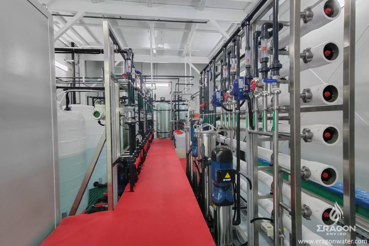 Semiconductor Ultrapure Water Production Process Corridor