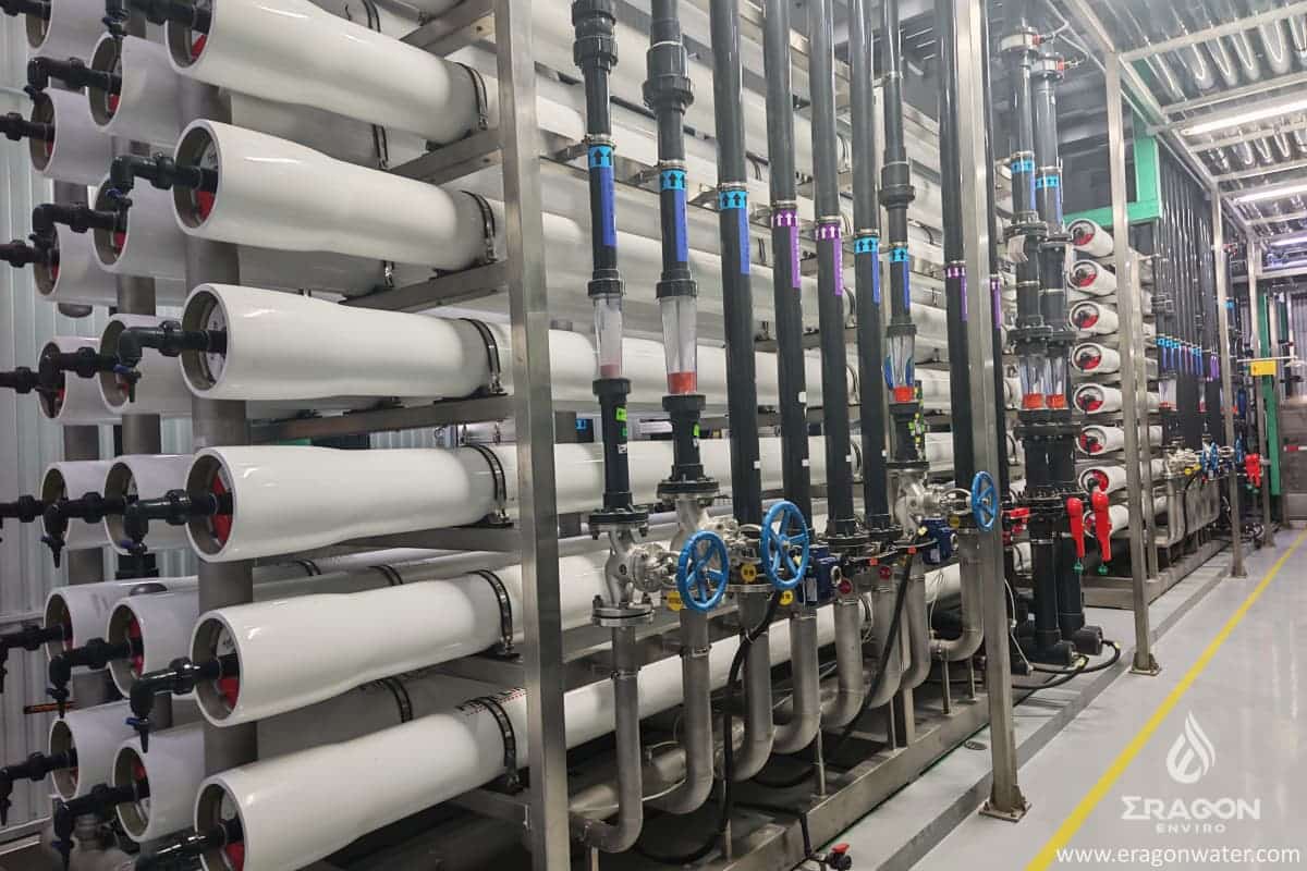 Tratamento de águas residuais e ultrapuras para semicondutores