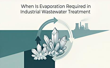 When Is Evaporation Required in Industrial Wastewater Treatment?